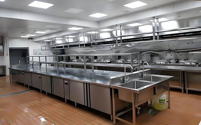 食堂廚具設備圖片